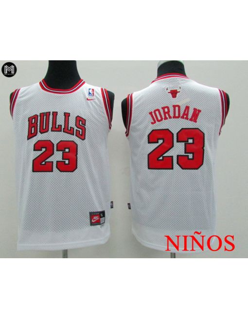 Michael Jordan Chicago Bulls Blanca -niÑos