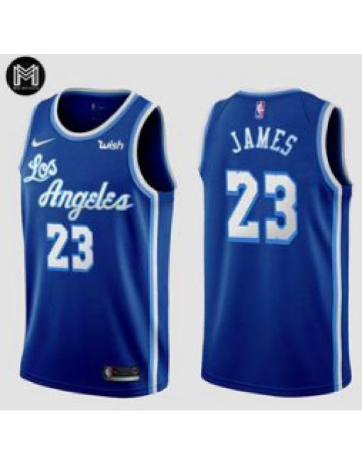Lebron James Los Angeles Lakers 2020/21 - Azul
