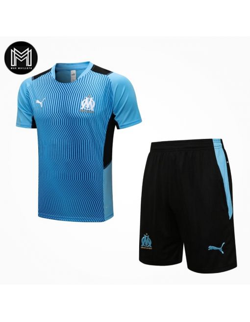 Kit Entrenamiento Olympique Marsella 2021/22 Blue