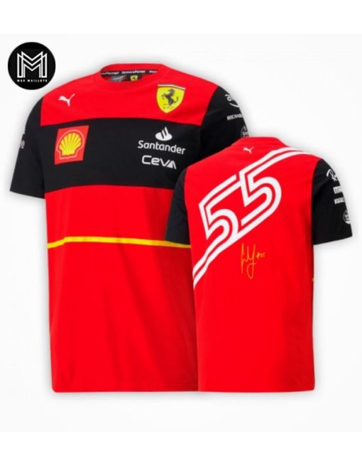 Maillot Scuderia Ferrari 2022 - Carlos Sainz