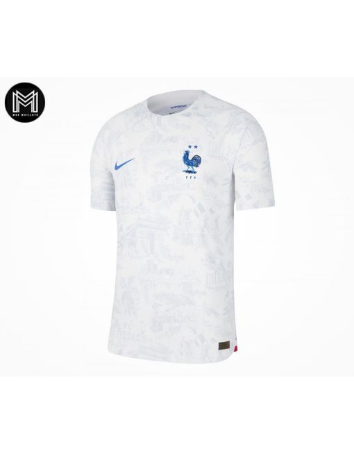 Maillot Match France Extérieur 2022/23 Blanc