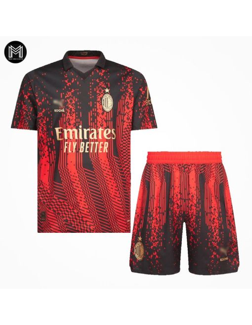 Ac Milan 4éme 2022/23 Junior Kit