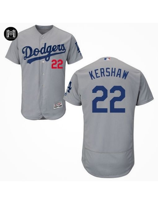 Clayton Kershaw Los Angeles Dodgers - Gray