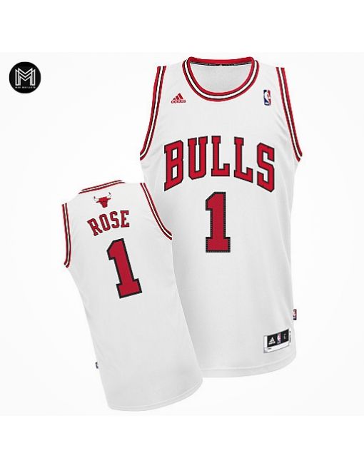 Derrick Rose Chicago Bulls [blanc]