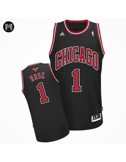 Derrick Rose Les Chicago Bulls [noir]