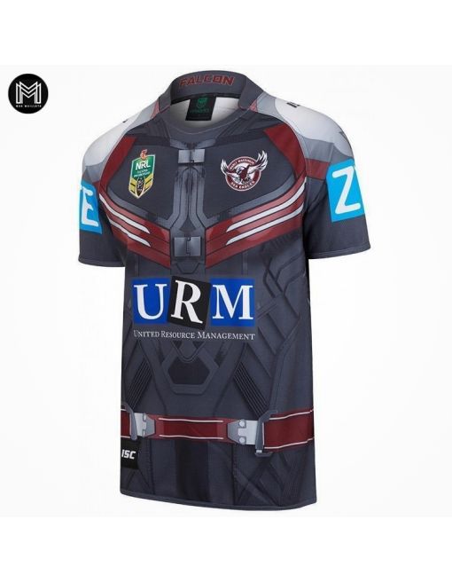 Isc Manly Warringah Sea Eagles - Falcon Nrl S/s 2017