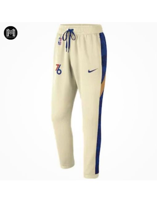Pantalon Thermaflex Philadelphia 76ers - Cream
