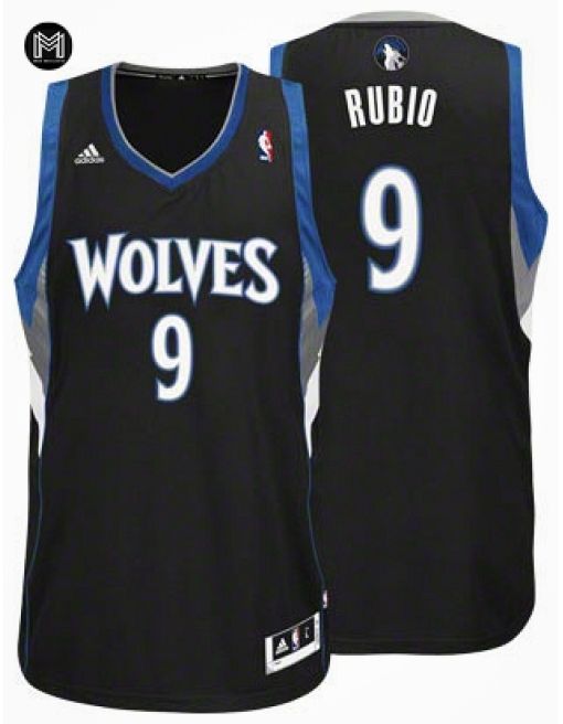 Ricky Rubio Minnesota Timberwolves [noir]