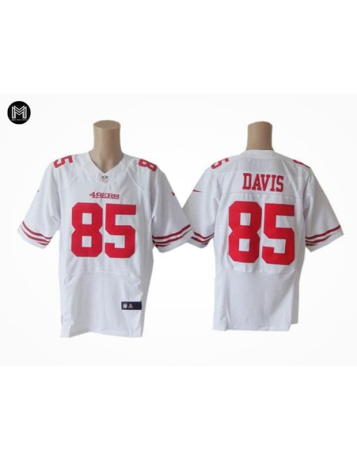 Vernon Davis San Francisco 49ers - Blanc