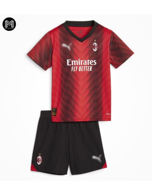 Ac Milan Domicile 2023/24 Junior Kit