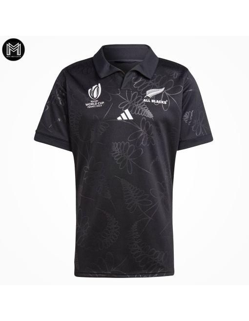 Maillot All Blacks Domicile Rugby Wc23