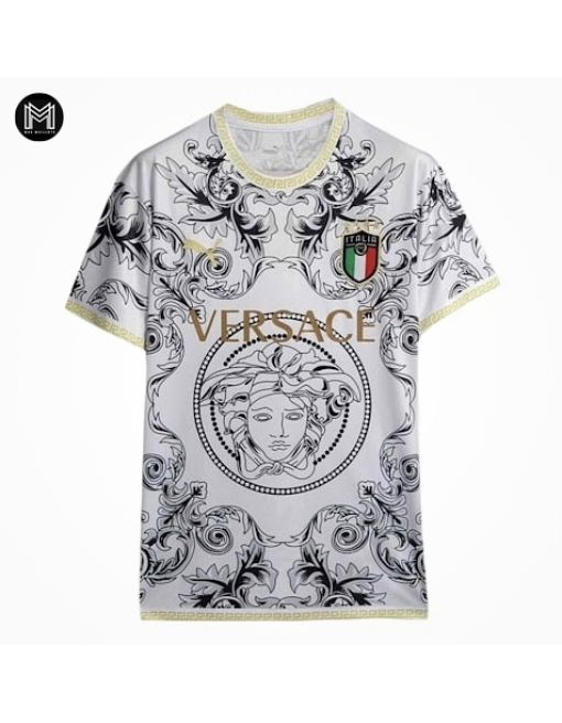 Maillot Italie X Versace 2024 - White