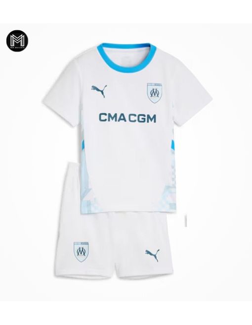 Olympique Marseille Domicile 2024/25 Junior Kit