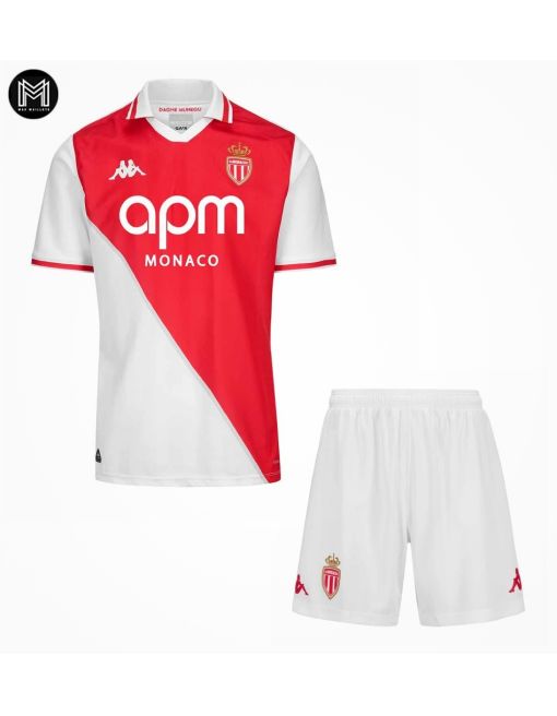 As Monaco Domicile 2024/25 Junior Kit