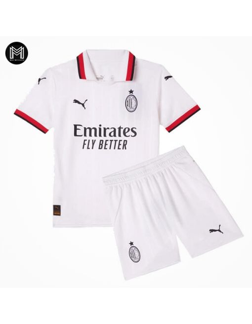 Ac Milan Extérieur 2024/25 Junior Kit