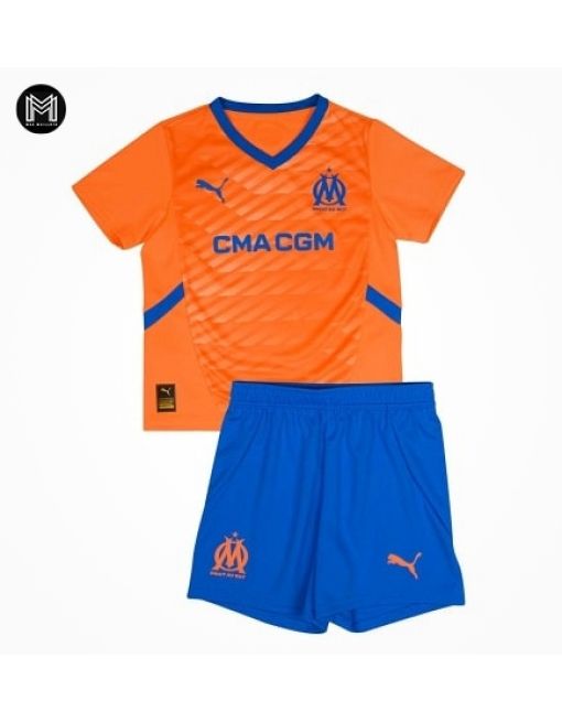 Olympique Marseille Third 2024/25 Junior Kit