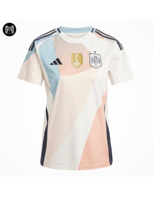 Maillot Extérieur Espagne Féminin 2025 Modèle Homme