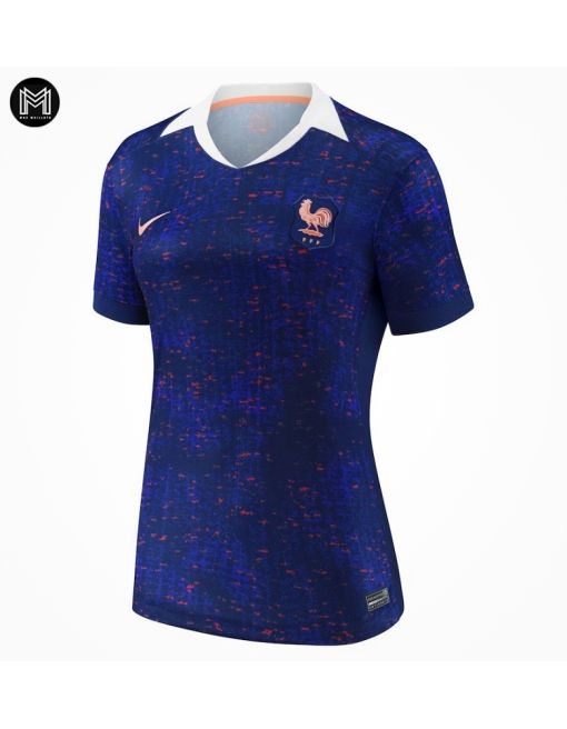 Maillot France Domicile Weuro25 - Femme
