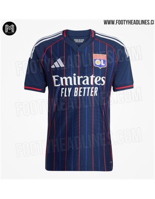 Maillot Olympique Lyonnais Extérieur 2025/26