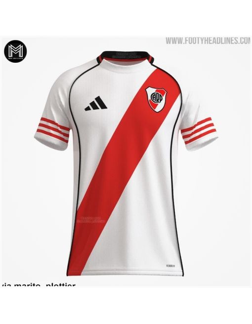 Maillot River Plate Domicile 2025/26 - Authentic