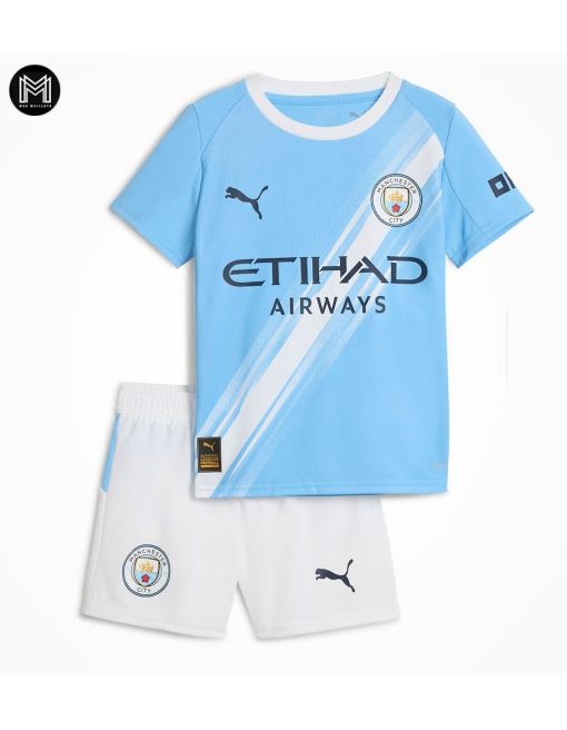 Manchester City Domicile 2025/26 Junior Kit