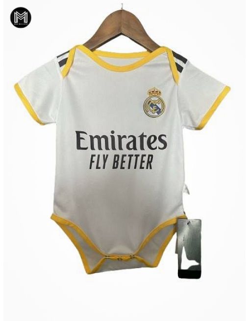 Real Madrid Domicile 2025 Body Bébé