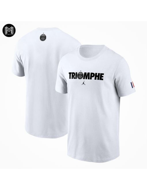 T-shirt Psg Triomphe 2025 - White