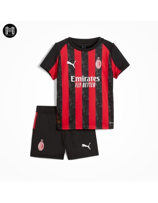 Ac Milan Domicile 2025/26 Junior Kit