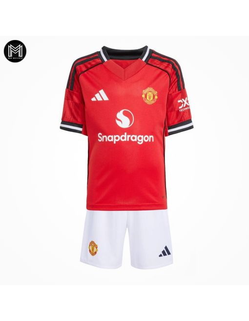 Manchester United Domicile 2025/26 Junior Kit