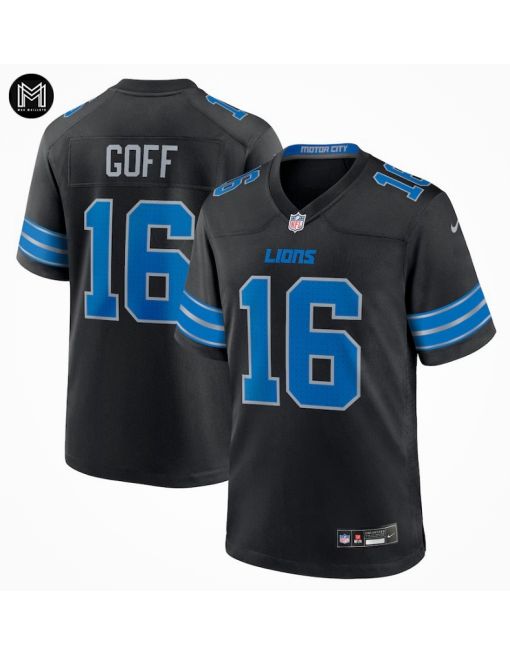 Jared Goff Detroit Lions - Black