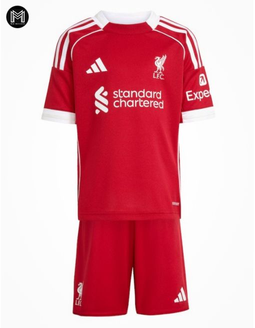 Liverpool Domicile 2025/26 Junior Kit