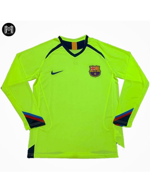 Maillot Fc Barcelona Extérieur 2005/06 Ml