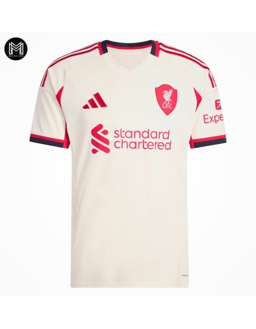 Maillot Liverpool Extérieur 2025/26