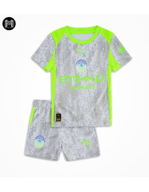Manchester City Third 2025/26 Junior Kit
