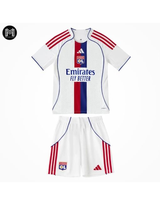 Olympique Lyon Domicile 2025/26 Junior Kit