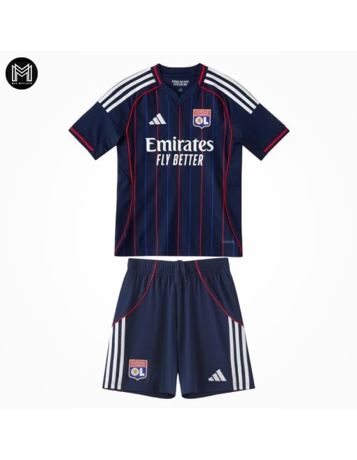 Olympique Lyon Extérieur 2025/26 Junior Kit