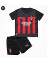 Ac Milan Domicile 2022/23 Junior Kit