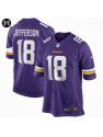 Justin Jefferson Minnesota Vikings - Purple