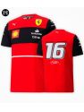 T-shirt Équipe Scuderia Ferrari 2022 - Charles Leclerc