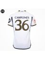 Maillot Real Madrid Domicile 23/24 Campeones 36